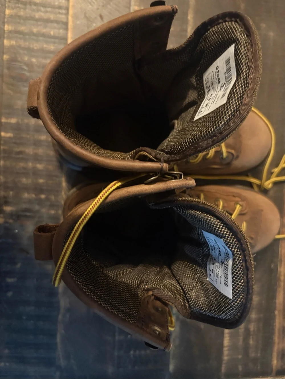 Georgia Boot G2048 Mid-Calf Waterproof Lace-Up Work Boots Leather Thinsulate
